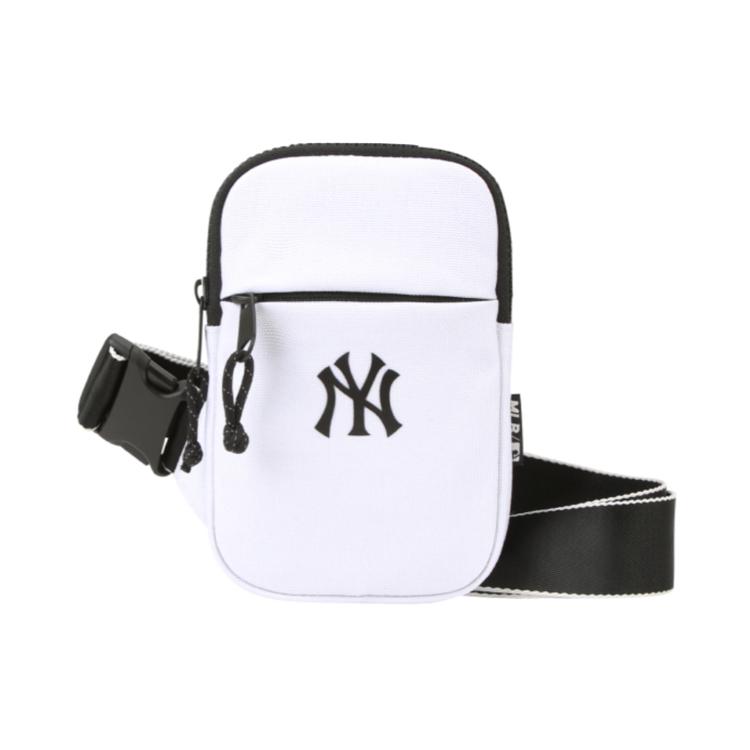 New MLB Polyester Shoulder Bag, Crossbody Bag Mini Unisex White 32BGDZ111-50W