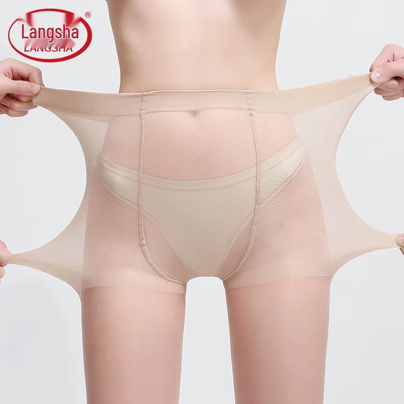 

Langsha Колготки большого размера ультратонкие с двойной ластовицей - 4 пары Plus Size One Size