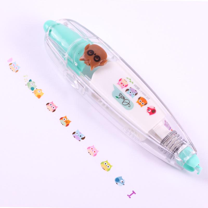 AGUTAPE Orange Forest Cartoon Lace Correction Tape