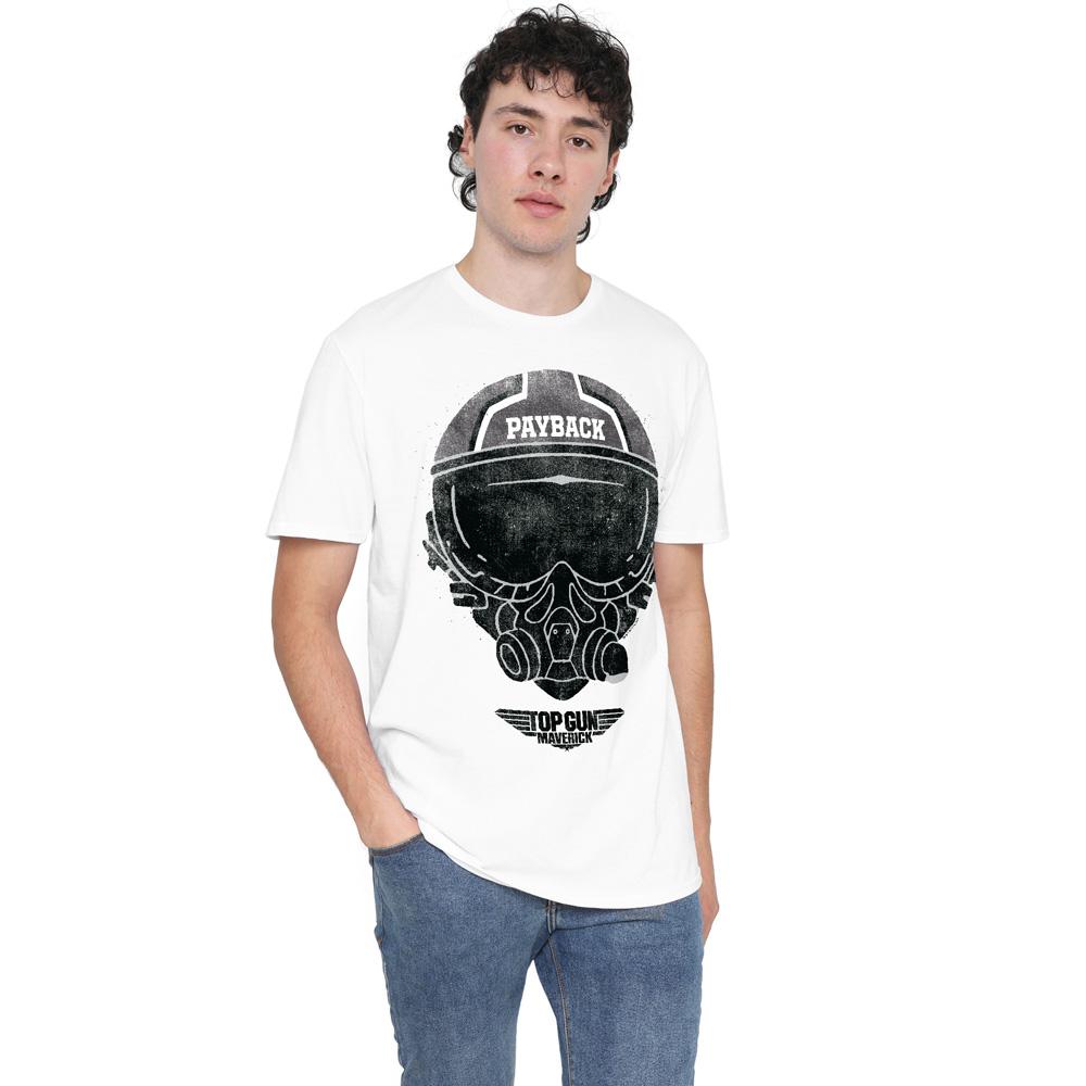 Top Gun Mens Payback Helmet T-Shirt