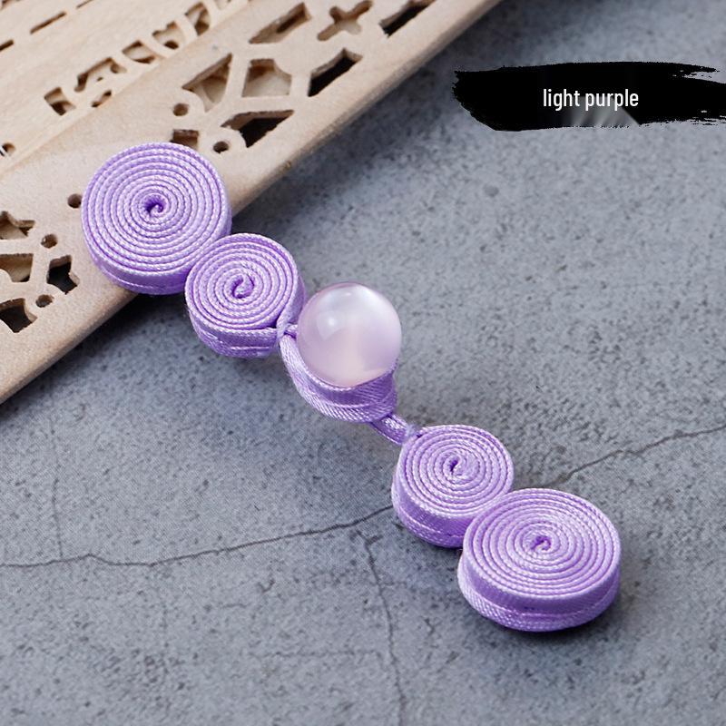 Hengmeihe Cheongsam Jadeitový Korálek Tykev Knoflík - Retro Ručně Tkaná Dekorace Tangu