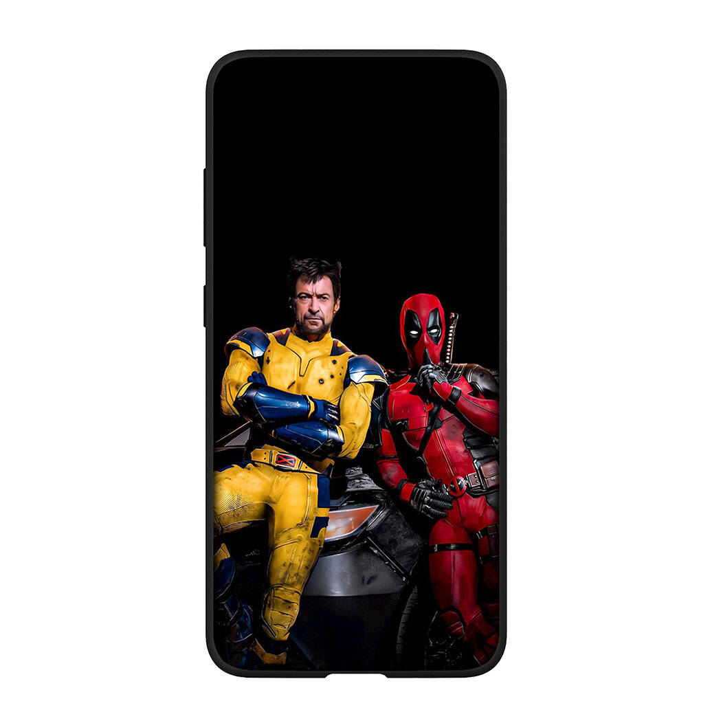 Case for Samsung Galaxy S25 S23 S22 S24 Ultra FE A05 A06 A15 A16 A36 A37 A35 A54 A55 A56 A57 A25 A26 A53 A17 Superhero Deadpool Comics Wolverine Cover