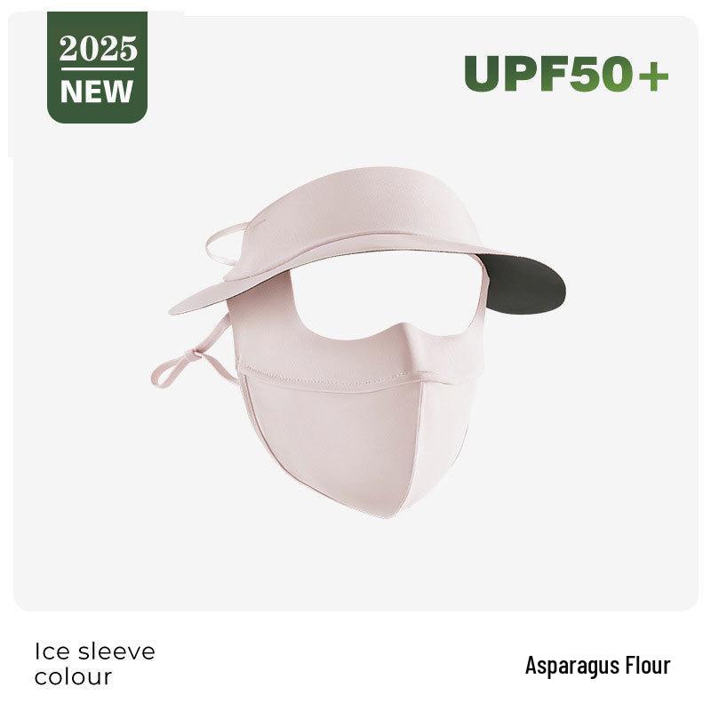 Facekini UV Protection Ice Silk Full Face & Neck Mask for Cycling