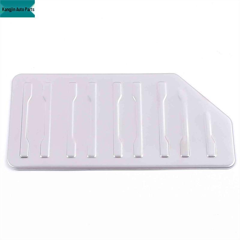 2022 Trumpchi GS8 Silver Stainless Steel Interior Rear Reading Light & Front Speaker Cover.