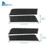 Real Soft Carbon Fiber Door Armrest Inner Groove Trim Sticker For Subaru WRX/WRX STI   Decoration Interior Accessories