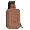 New FILA PU Sling Bag Mini Unisex Dark Coffee F13U529133F-BN