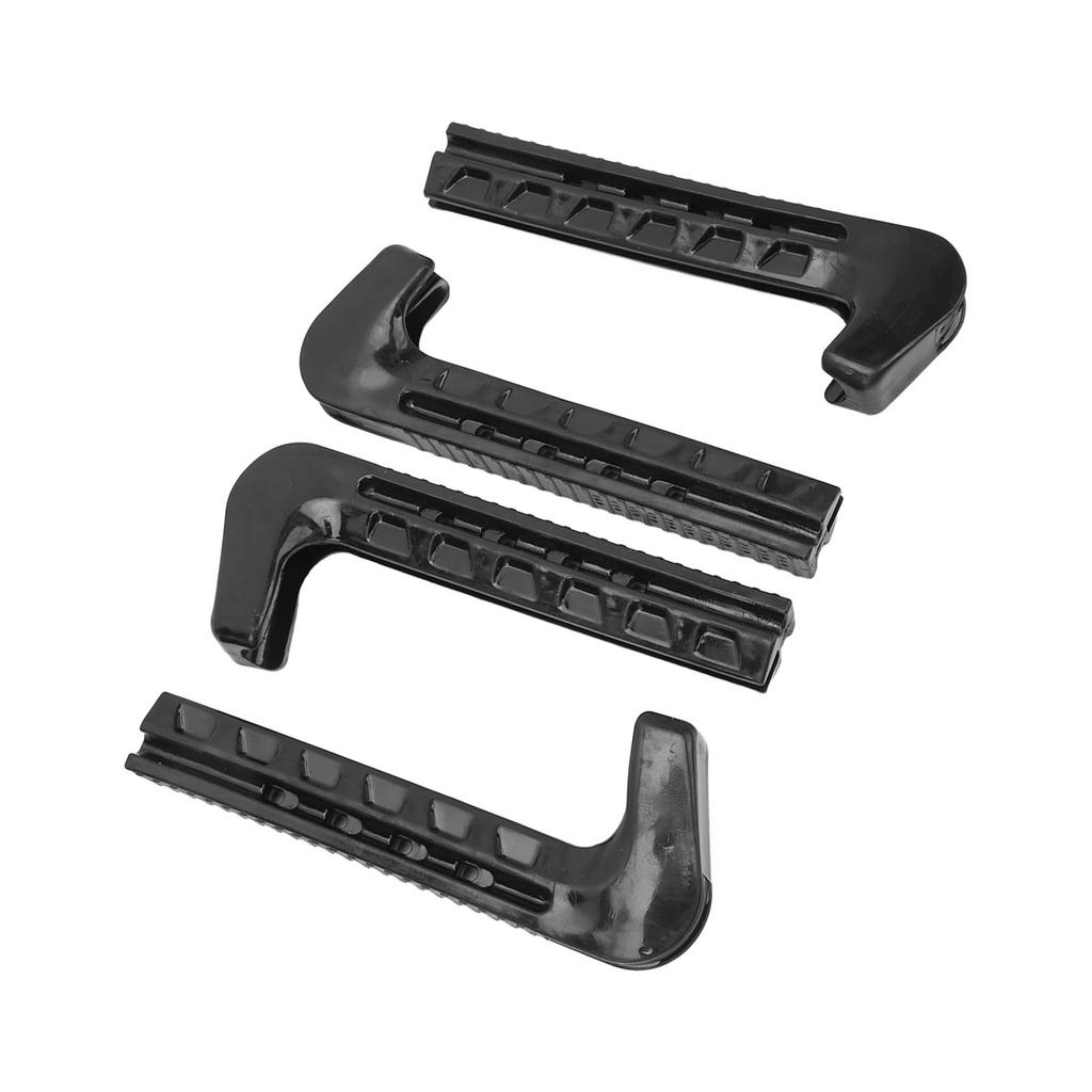 2 Pairs Skate Guards Portable Ice Skate Blade Covers Adjustable Ice Skate Blade Protector for Hockey Skates Figure Skates Ice Skates Black