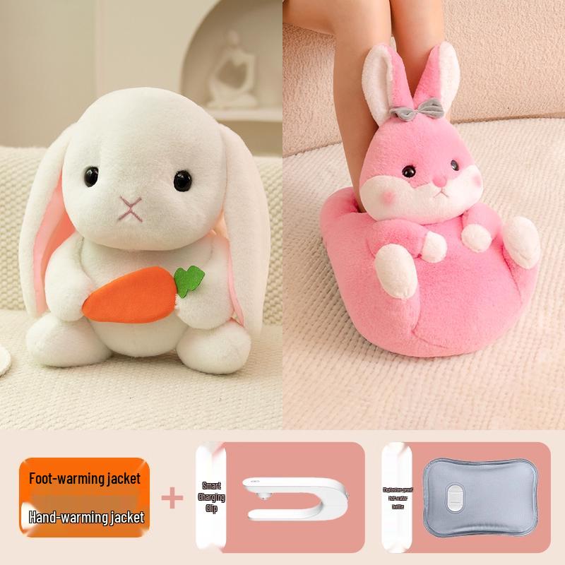 Electric Explosion-Proof Hot Water Bottle: Hand and Foot Warmer for Girls' Bed