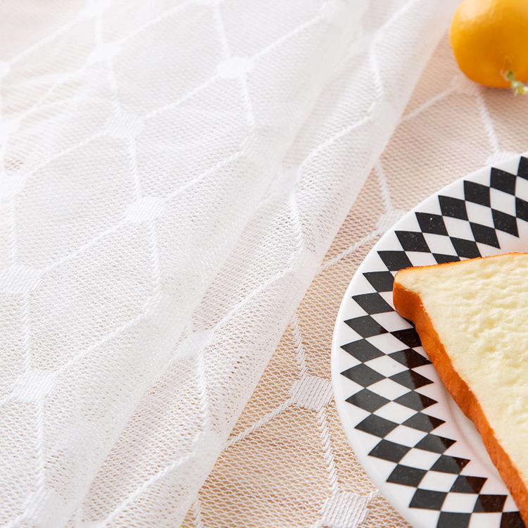 Lace Dining Table Coffee Table Tablecloth Modern Simple Cloth Rectangular European Round Household Small Fresh Tablecloth
