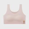 Seamless Ice Silk Cartoon Bra for Teen Girls - Comfortable and Stylish