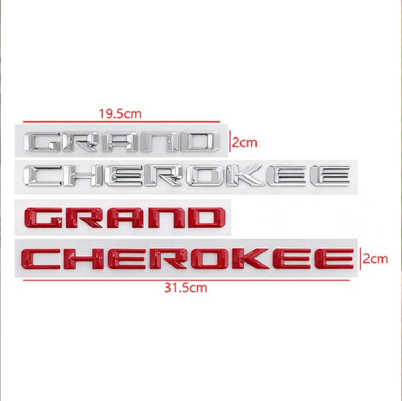 Car Front Rear LIMITED 4X4 Logo Auto Grille Emblem Sticker Accessories For Jeep Renegade Compass Grand Cherokee Wrangler Rubicon