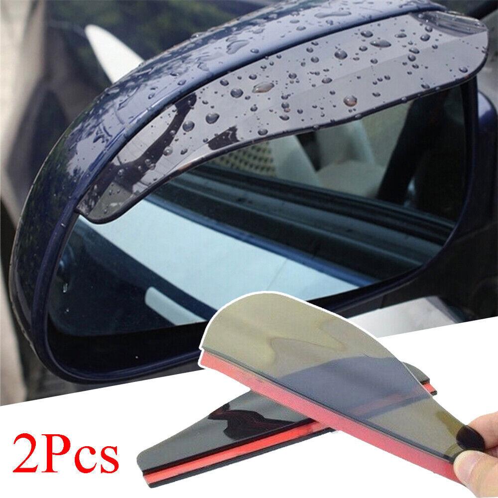 2x Car Rearview Side Mirror Rain Board Eyebrow Guard Sun Visor Auto Accessories