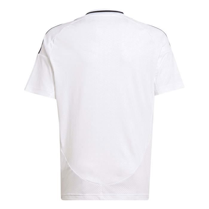 T-Shirt enfant - Adidas - Sport Real H Jsy Y - Blanc - Manches courtes - Multisport