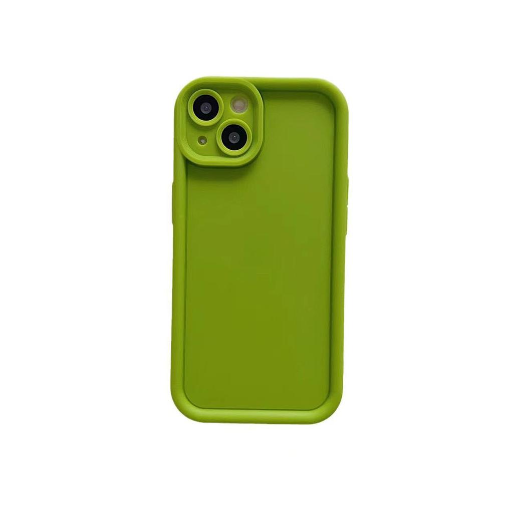 Sky Eye Ladder Solid Color 15 Mobile Phone Case Applicable Cream Premium TPU Soft Shell IPhone16promax Case