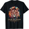 Löwe von Juda Christliches Kreuz T-Shirt