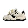 Original design little white shoes women's autumn 2025 new Hong Kong style street shooting college style love sweet cool thick baseplate shoes