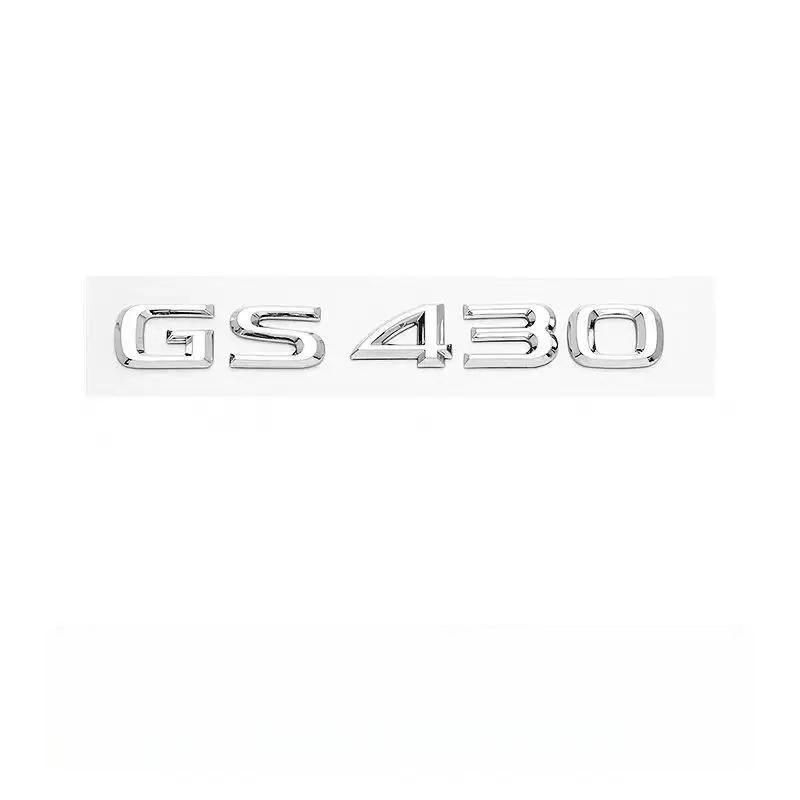 For Lexus F SPORT GS GS250 GS300 GS350 GS400 GS430 GS450 GS460 ABS Badge Sticker Front Side Rear Trunk Emblem Logo Decal Trim