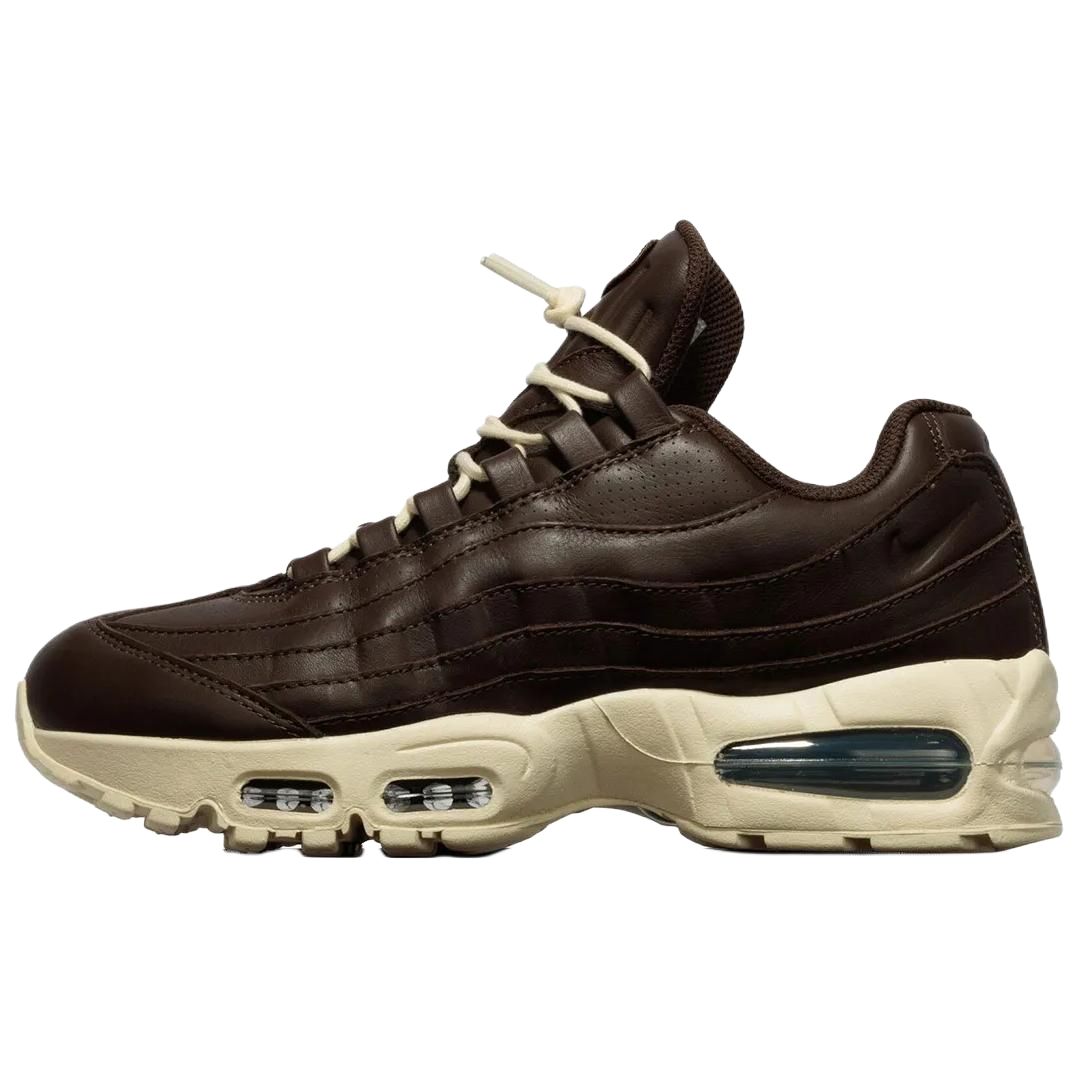Nike Air Max 95 Big Bubble - Leather Baroque Brown Men Sneakers Coconut-Milk-Baroque-Brown-Black IM0696-200 38.5