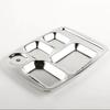 Mingjiang Chubang Deep 5-Compartment Stainless Steel Canteen Tray