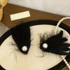 Feather Duckbill Hair Clip Side Hairpin Embroideried Wing Shape Hair Clip for Women Girl Hair Decoration Accessories