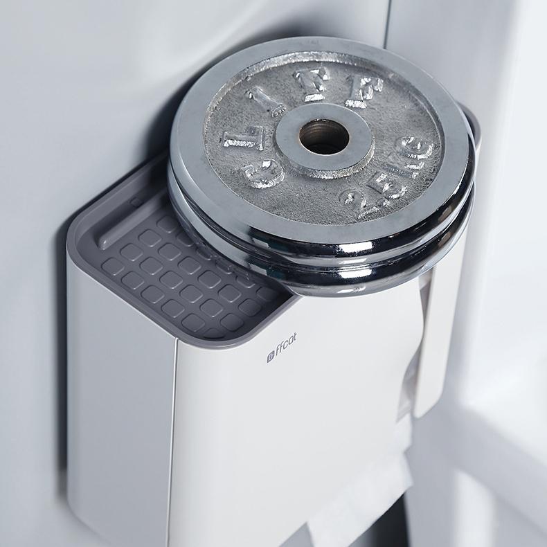 Cutie de țesut igienic Hârtie igienică Role de hârtie desenabile Hârtie igienică Agățat pe perete de uz casnic Suport de depozitare rezistent la apă, neperforat