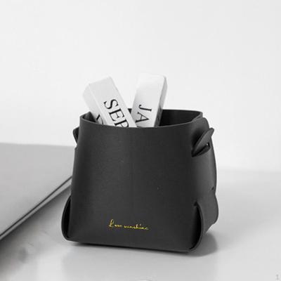 Schicke Aufbewahrungsbox Organizer PU-Leder Make-up-Halter für Brillen Schmuckschlüssel