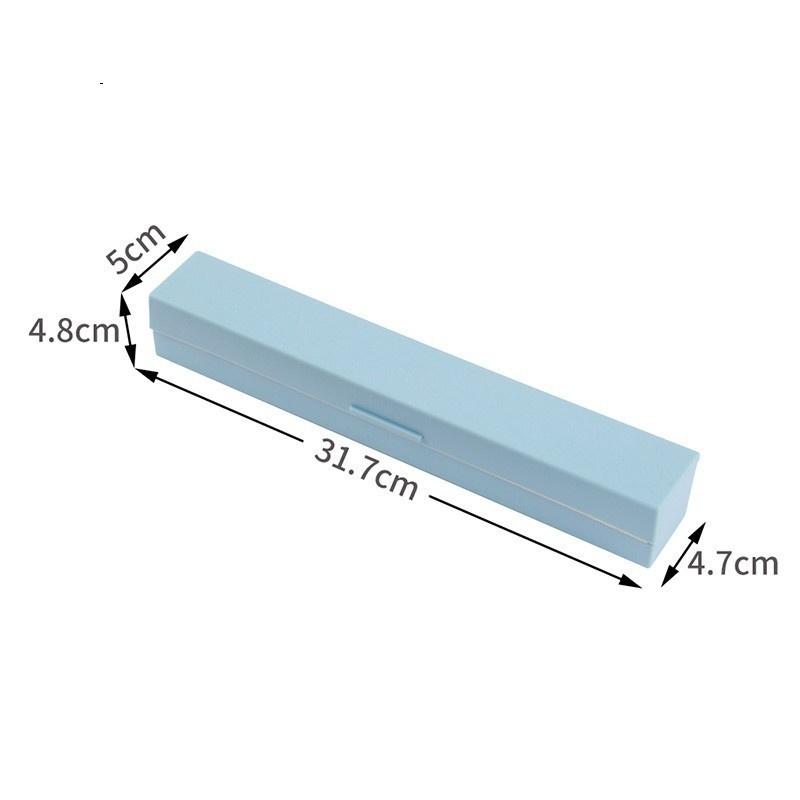 Kitchen Tool Plastic Food Wrap Cling Film Dispenser Aluminum Foil Wax Paper Cutter Cutting Box LS