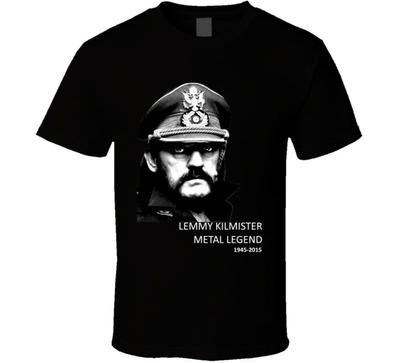 Tricouri unisex Lemmy Kilmister Metal Legend Memorial