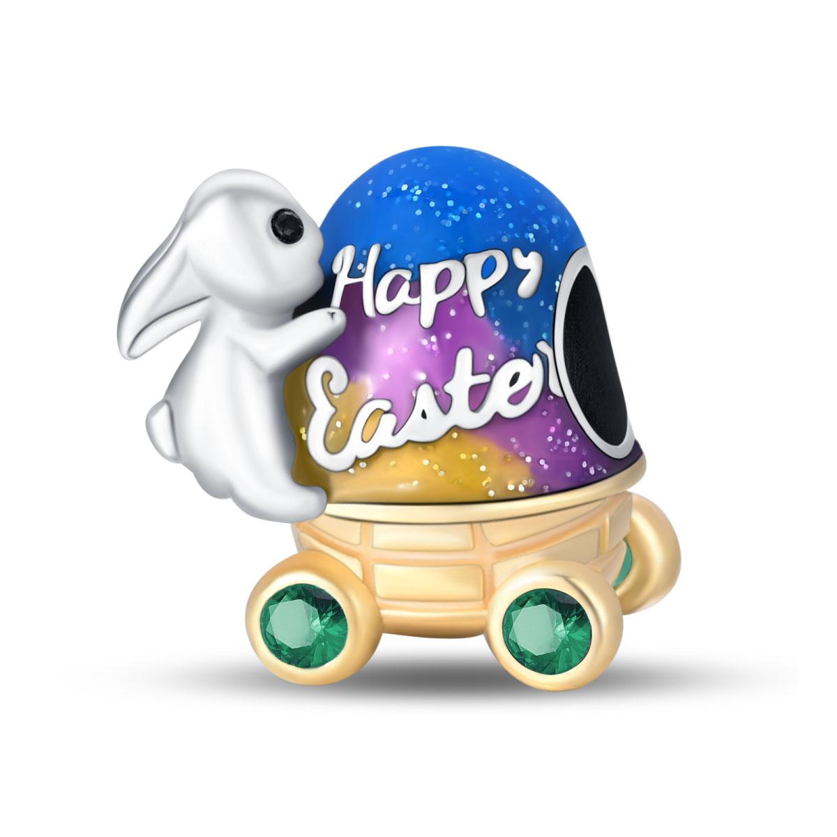 

Компонент бусины-подвески Компонент бусины-шарма Компонент бусины Металл медь Разноцветные компоненты бусин-яйца кролика Совместимо с аутентичным оригиналом