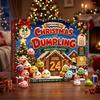 Dumpling Squishy Advent Calendar – 24-Day Christmas Countdown with Slow Rebound Fidget Toys, Mystery Surprise Gift Box
