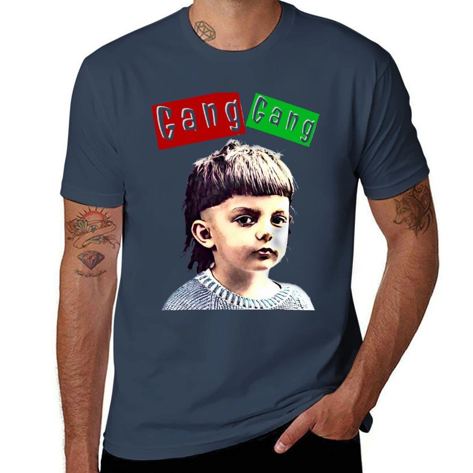 Young Theo Gang Gang (black background) TShirt Casual Work Wear TShirt S