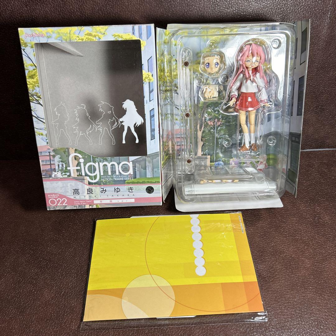 

[Б/У] Редкая фигурка MaxFactory figma Lucky Star Takara Miyuki в зимней одежде