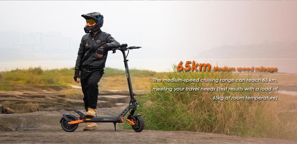KuKirin G2 Pro (ABE) Elektroroller 500W Motor 48V 15,6Ah Akku 20 km/h Höchstgeschwindigkeit 65 km Reichweite 9 Zoll Reifen E-Scooter