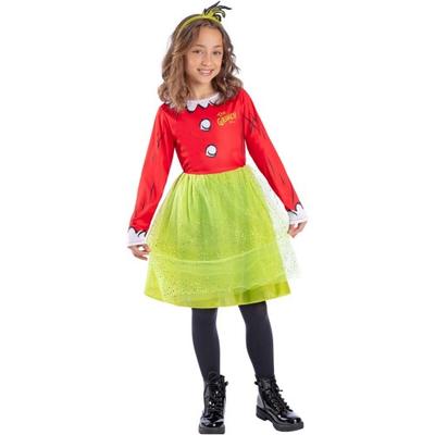 Girls Santa Costume Set