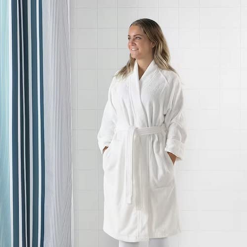 ROCKAN Bathrobe - White L/XL 703.920.33