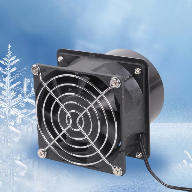 8cm 12V 0.9A Odvětrávací ventilátor Tichý potrubní extraktor Ventilátor pro ventilaci odvětrávaného vzduchu Ventilátor pro ložnici koupelnu