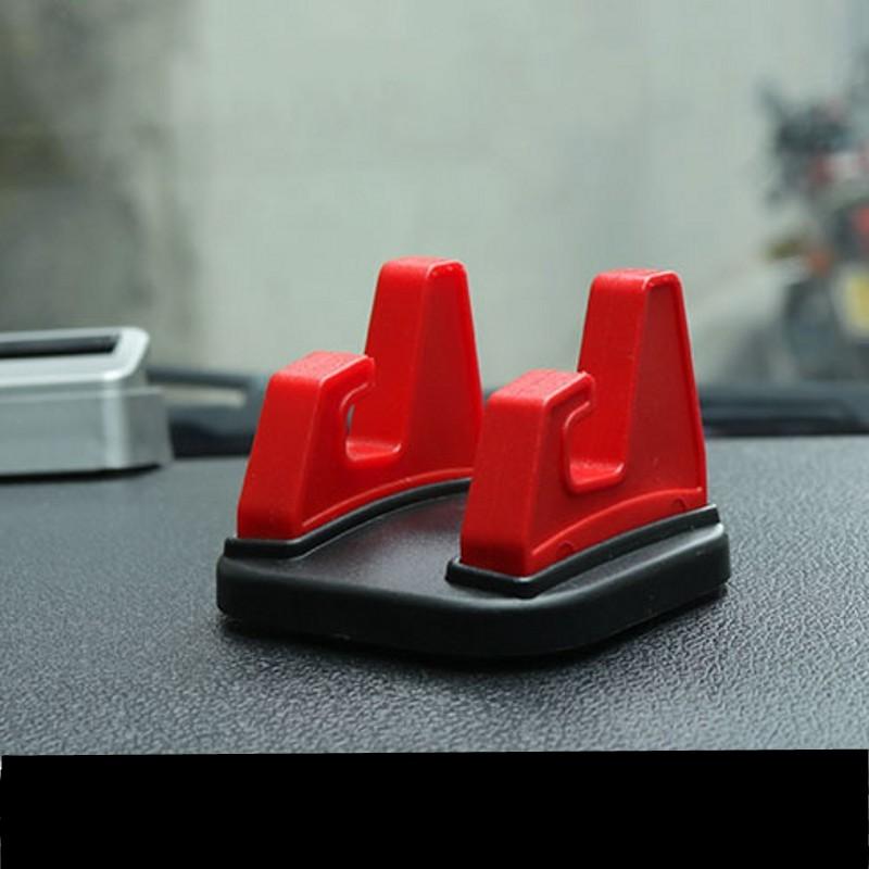 360 Graden Draaibare Auto Telefoonhouder Plakt Op Dashboard Siliconen Beugel Telefoonstandaard Auto Dashboard GPS Stabiele Telefoonhouders