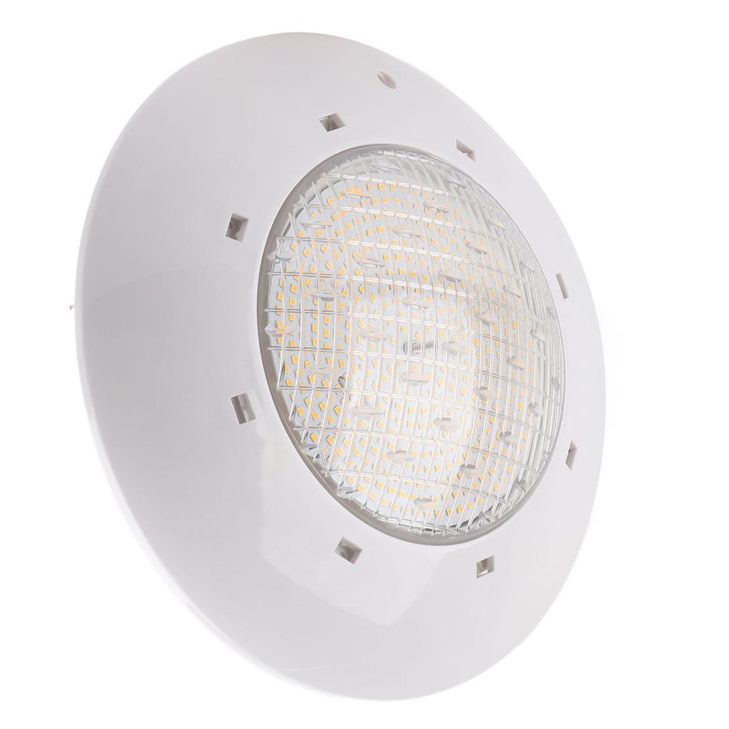 LED Underwater Light IP68 Waterproof Plastic WallMounted Swimming Pool Lamp AC12V Warm Light