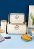 Nordic Retro Bread Box: Stylish Tableware and Baking Storage Rack