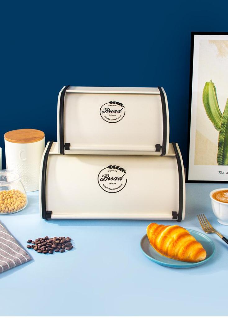 Nordic Retro Bread Box: Stylish Tableware and Baking Storage Rack