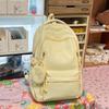 Schoolbag, Middle School Backpack, Girl's High School Look, Ins-style Minimalist, Large-capacity Backpack, High School, Elementary School