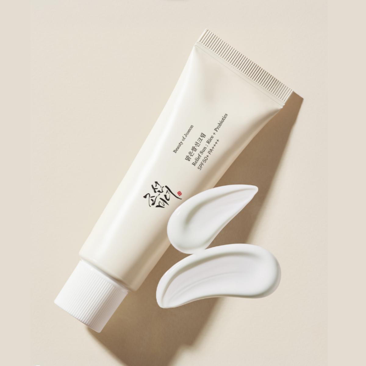 

[Beauty of Joseon] Relief Sun : Rice + Probiotics (SPF50+ PA++++) 50ml - Lightweight & No White Cast Daily Sunscreen