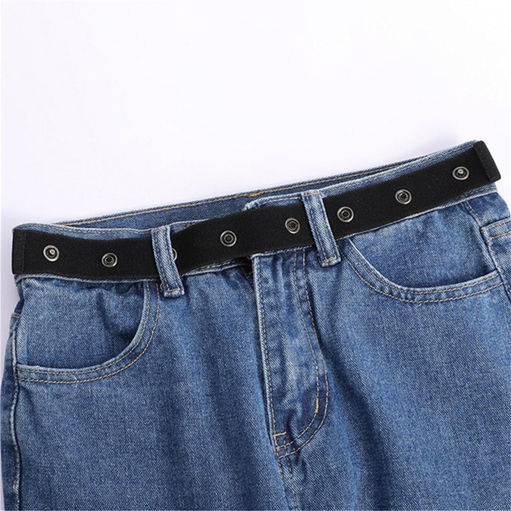 1PC Fashion Adjustable For Pregnant For Women Without Buckle Elastic Belts Easy Belts Pants Waist Extension Belt No Hassle Belt