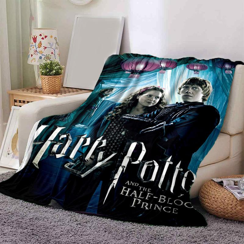 

Harry Potter and the Half-Blood Prince Poster PrintPrint Blanket, Soft Blanket For Sofa Office Bed And Travelling Daughter Birthday Gift esj 130cm×150cm（50in×60in）