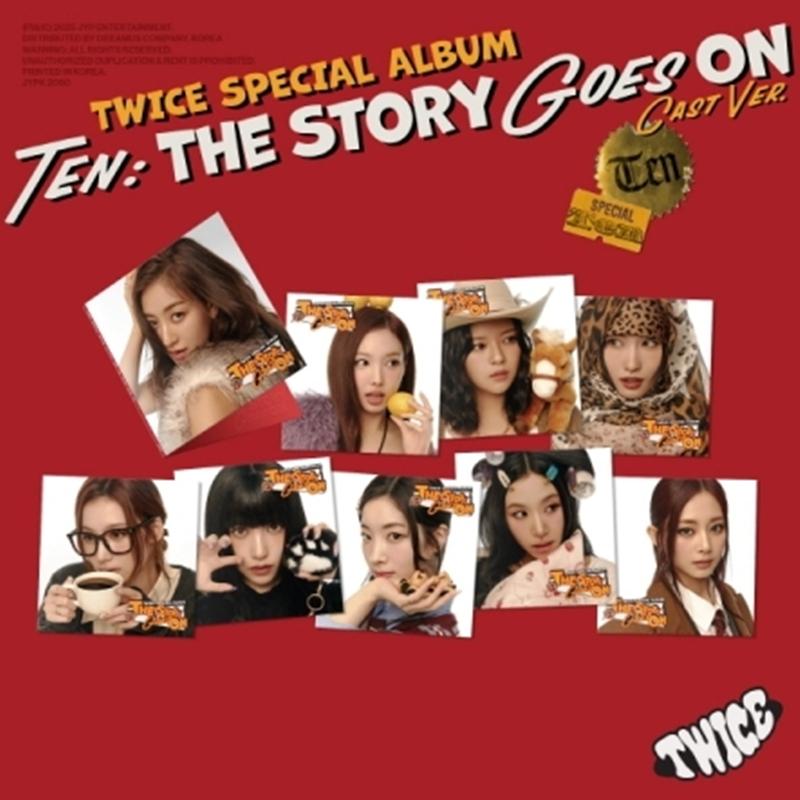 [Pre-order] TWICE SPECIAL ALBUM - [TEN: The Story Goes On] Cast Ver. (+Online Benefit)
