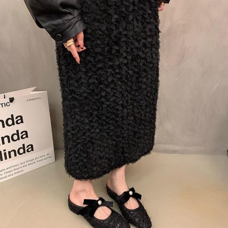 Fashion Fashion Butterfly-Knot  Flats Slippers Sandals  New 2025 Female  Slippers Footwear Women Mules