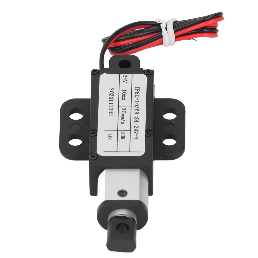 Mini Electric Linear Actuator 24V 10mm Stroke 20N 30mms Water Proof Linear Actuator for Robotic