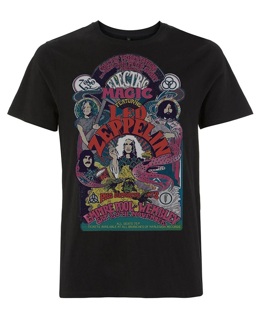 Led Zeppelin Electric Magic Poster Wembley Unisexs TShirt Unisexs