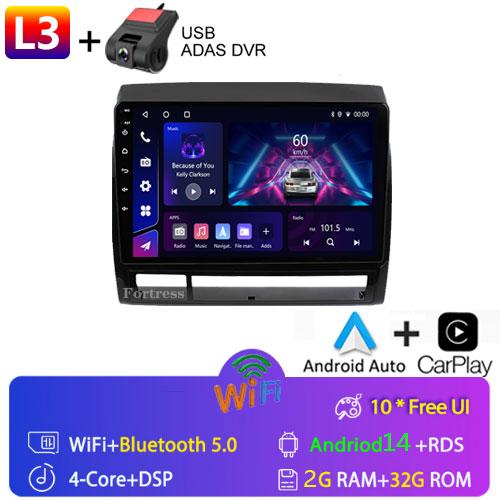 2Din 9" Android 13 Car Radio Player For Toyota Tacoma 2 HILUX 2005-2013 Carplay GPS Navi Head Unit 2din Stereo DVD