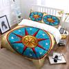Vintage Nautical Compass Décor Set Soft Comfortable Duvet Cover Bedding Set Included 1*Duvet Cover & 2*Pillowcases, Gift